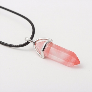 kersenkwarts koordketting